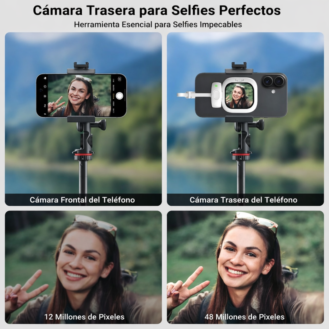 MirrorViewPro - Toma Selfies Perfectos Con Camara Trasera